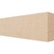Ekena Millwork 4in. W x 8in. H x 24in. L Block Woodgrain TimberThane Rafter Tail, Primed Tan RFTUR04X08X24BLKRCPR - alternate 1